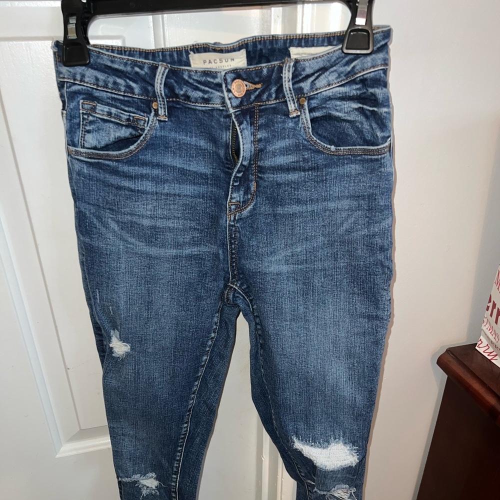 Pacsun jeans high rise skinnest